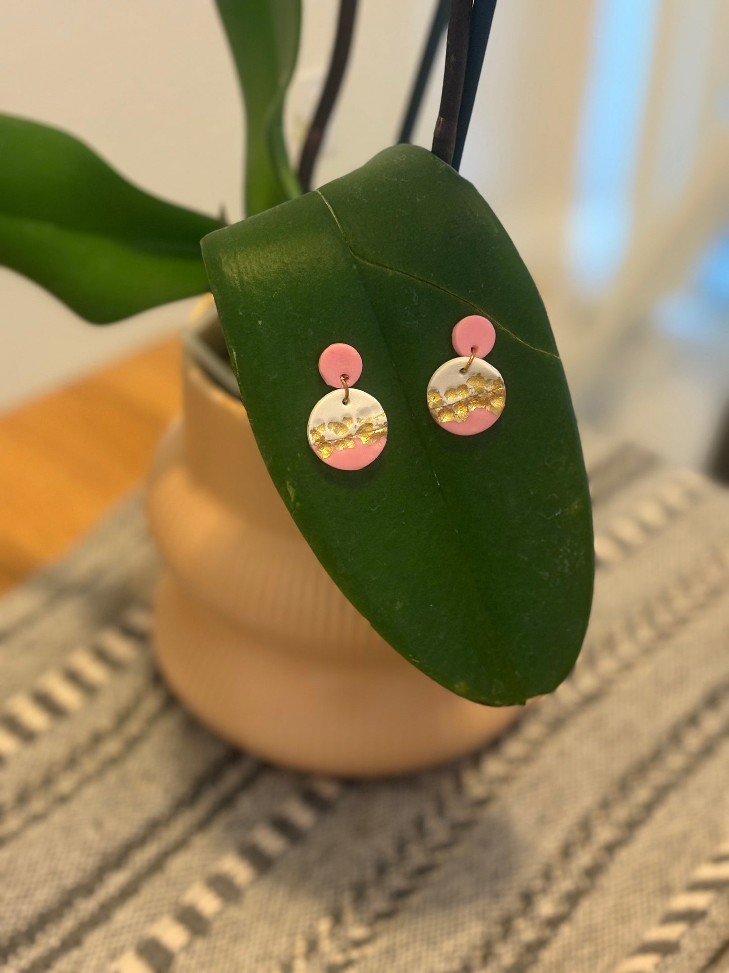 Pink, glittery, and rounded