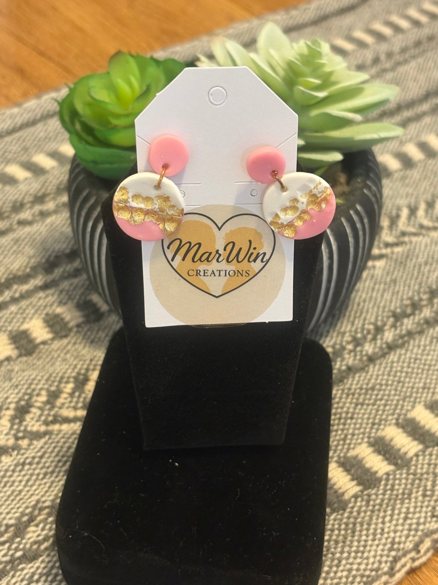 Pink, glittery, and rounded